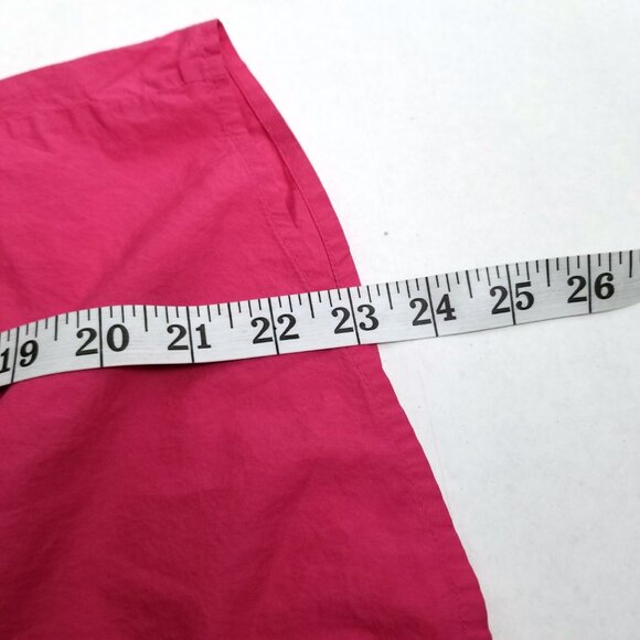 Banana Republic Ruffle Blouse XS Pink Cotton Cottagecore Romantic - Picture 7 of 8